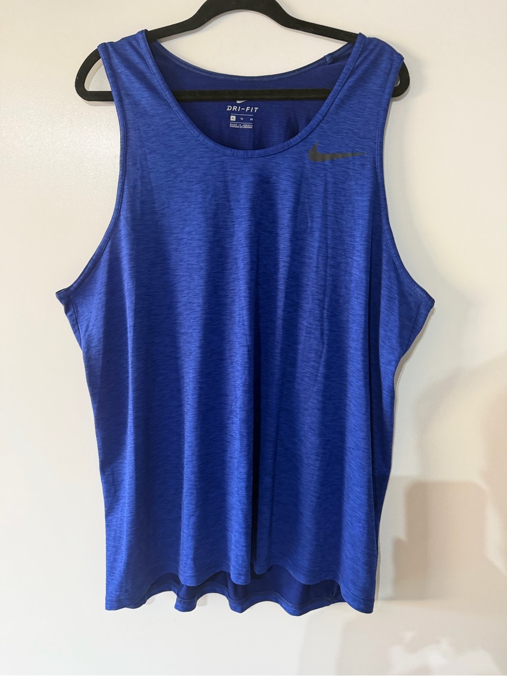 Nike Men's Royal Blue Dri-FIT Performance Tank